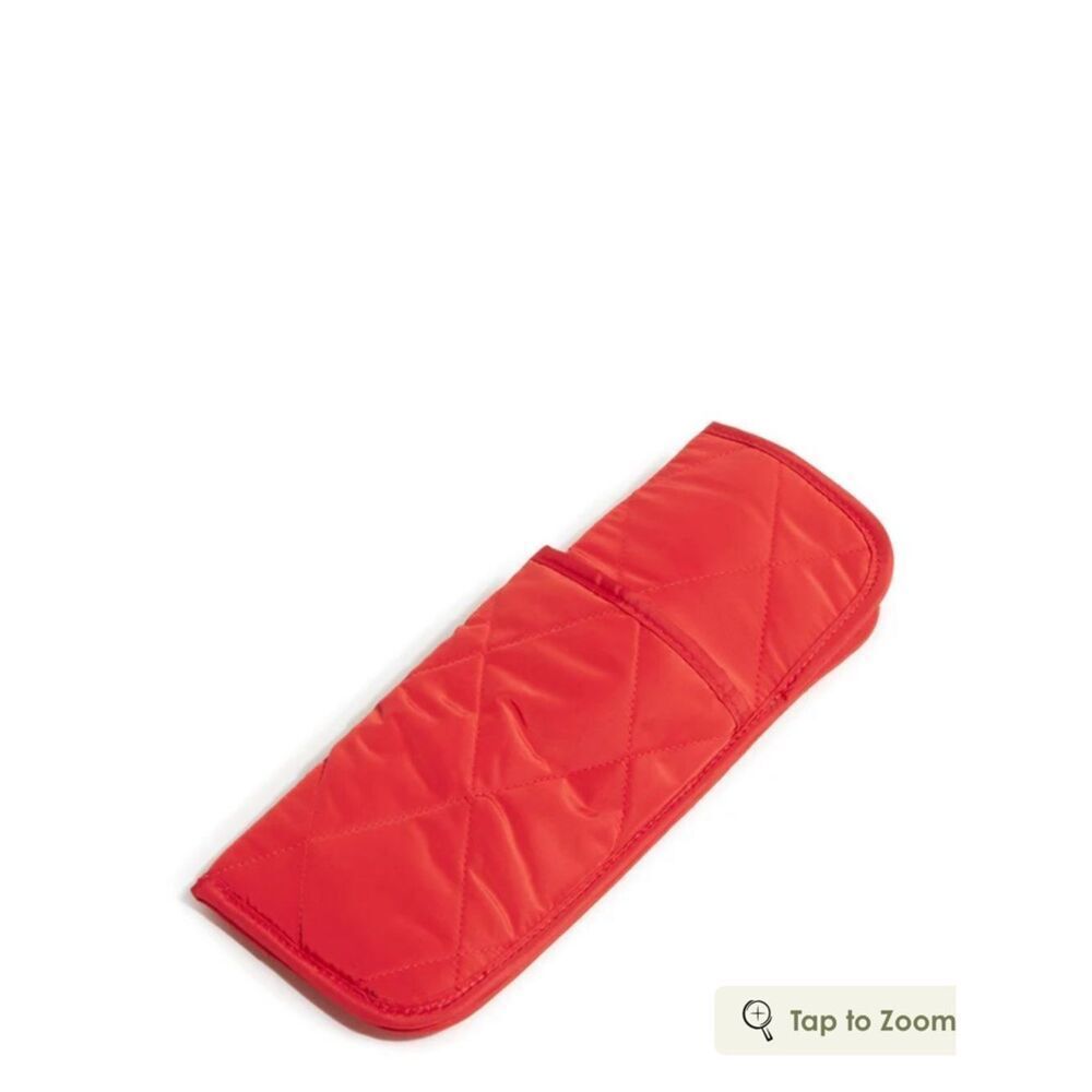 Vera Bradley Curling and Flat Iron Cover in Ultralight Goji Berry Red NWT